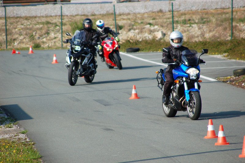 Motorradtraining für die Führerscheinklassen A1, A2 und A